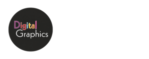 Copy of digital graphics white logo
